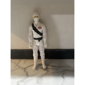 GI Joe Retaliation Storm Shadow 12” Figure 2012 Hasbro White Ninja